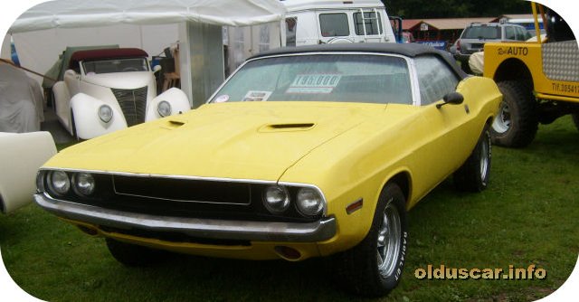 1970 Dodge Challenger Convertible Coupe front